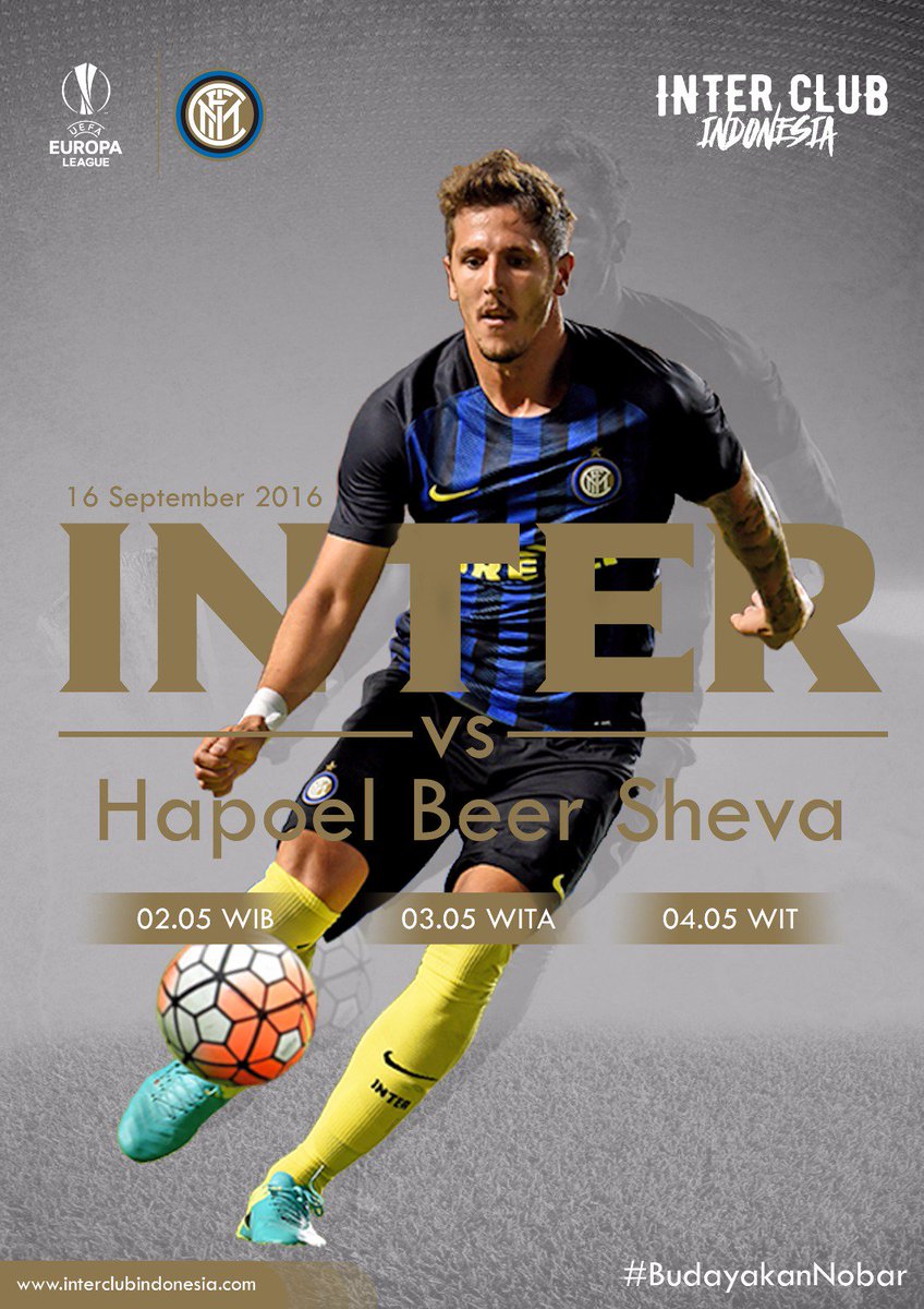 Yuk nonton tim kebanggaan di laga pertamanya di Europa League,ramaikan regional kalian ya 😉
#AvventureDiPassione