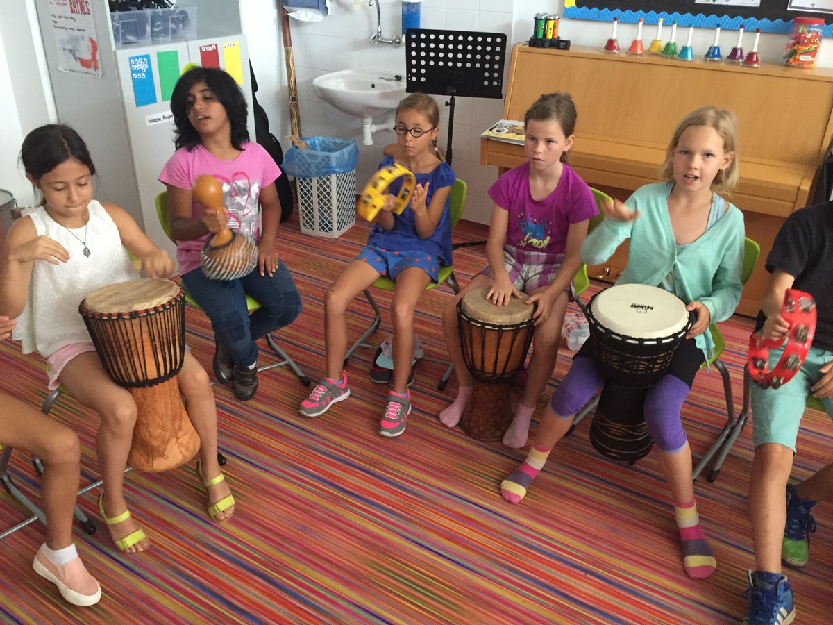 PAatPBIS's tweet image. Year 5 are enjoying the new djembe drums and playing tricky cyclic patterns! #PBSlearning @PBSPrimaryK @PBSchoolCZ