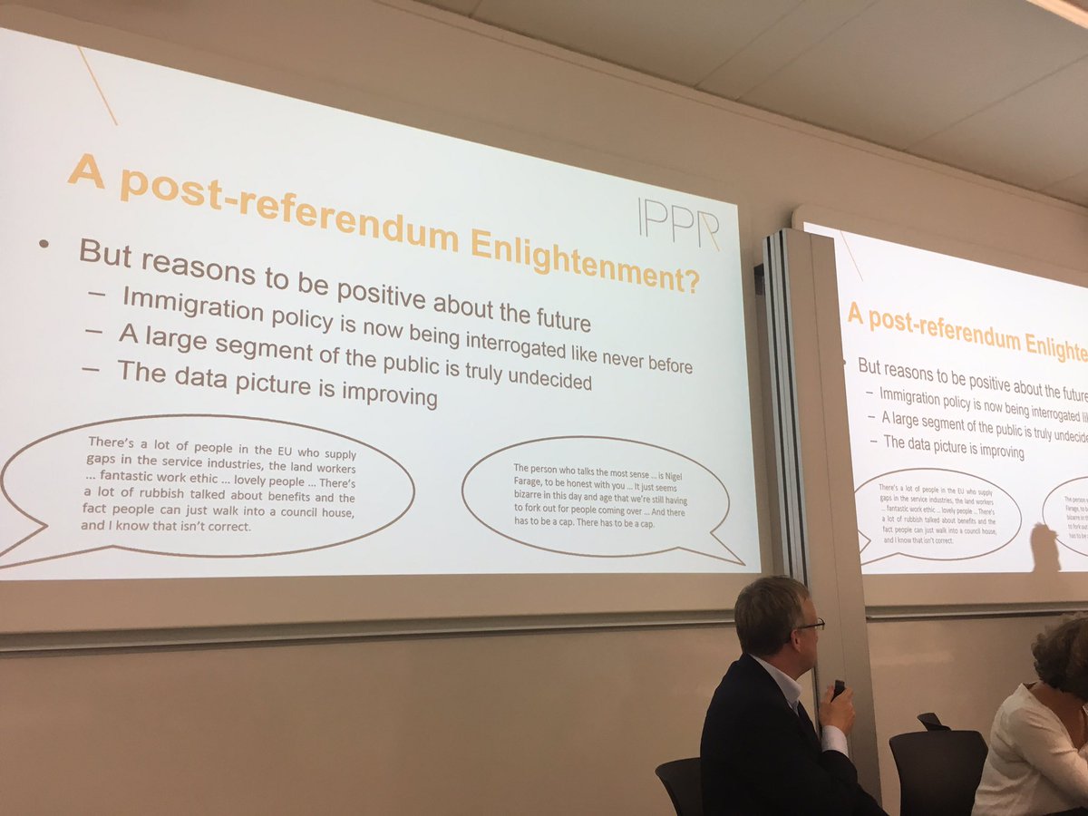 UniofBathIPR's tweet image. .@MarleyAMorris ends on a positive note, before ceding the stage to @TimAAFinch #policyfuture #migration