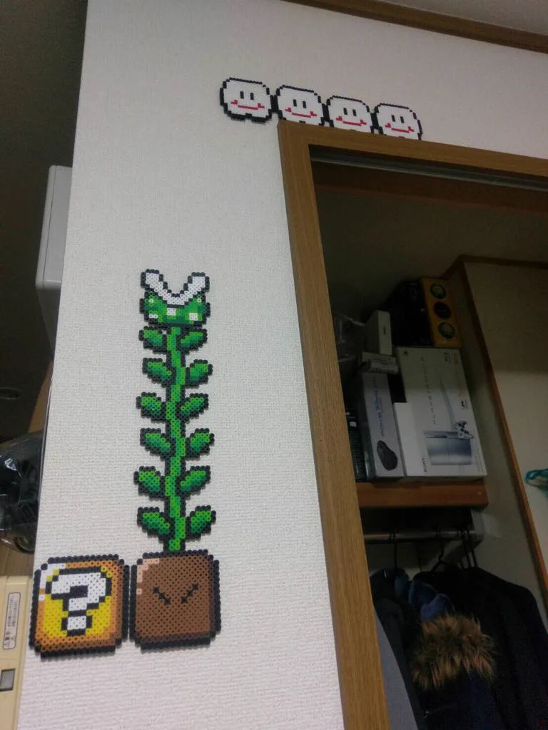 弟にアイロンビーズを教えた結果ｗｗｗ才能開花したったｗｗｗ