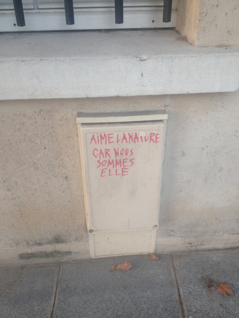 michelmaffesoli's tweet photo. "Et nous déambulerons dans les rues de Paris".#Culturalisation de la nature.#Naturalisation de la culture .🌿 https://t.co/EARM9jmQUM