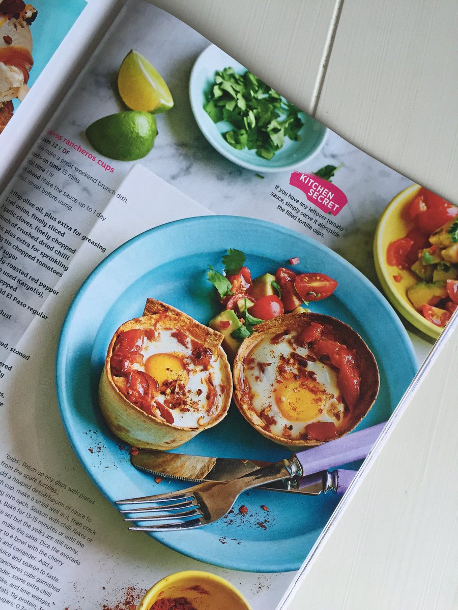 LucyJessop's tweet photo. Definitely picnic weather!Check out my huevos rancheros cups &amp; #avo salsa @SainsburysMag #SeptMag #muffintinmagic https://t.co/TrMi8dweaS
