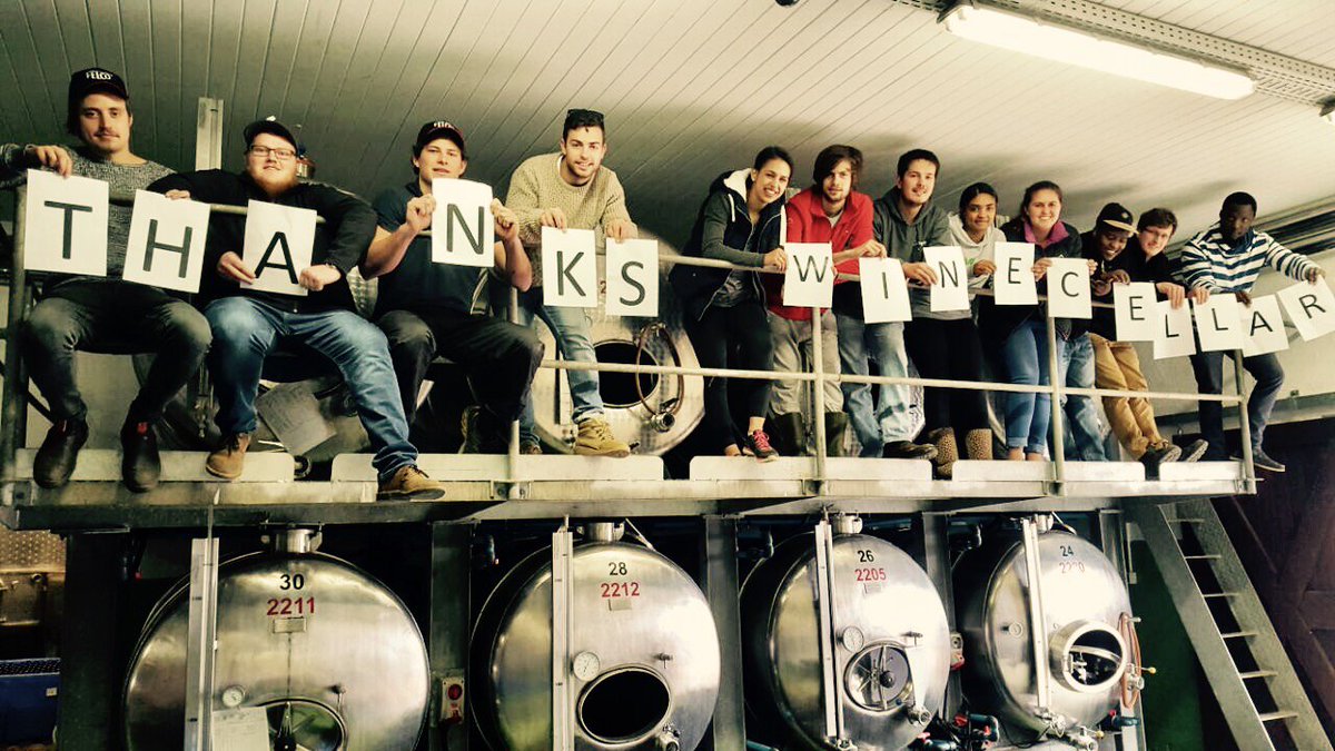 GynoreF's tweet photo. Thank you @WineCellarCoZa @WineCellarRSA  for your contribution towards our future @ElsenburgWine https://t.co/oGIzIrRLhj