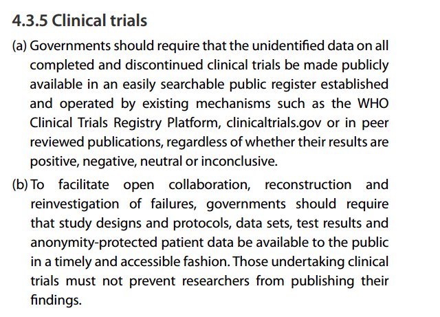 senseaboutsci's tweet image. UN saying that all clinical trials should be registered and results and protocols published. #AllTrials