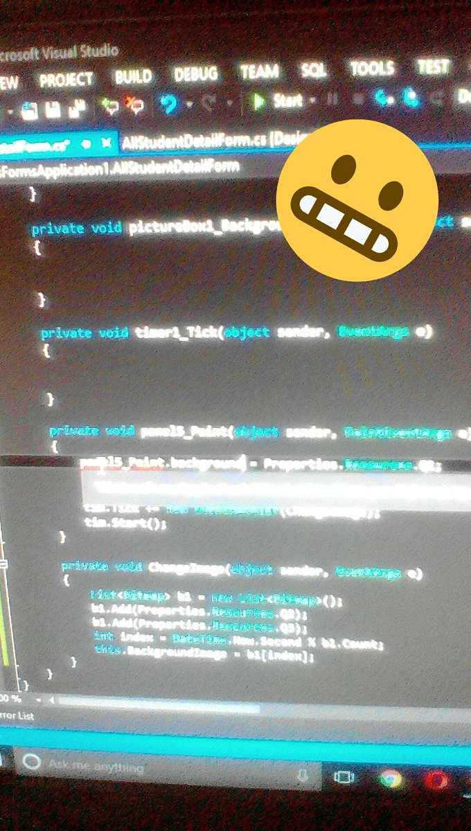 devtechpoint's tweet photo. Trying to create slide show in panel any help fellas?
#Csharp #windowsForm #dotNet #dynamicUI #clerkey_proj https://t.co/R3tmsmwdUL