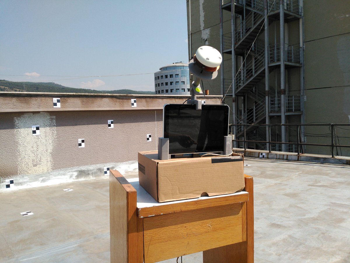 alexGarciama's tweet photo. Testing our prototype in Thessaloniki before the pilot in Kozani @project_LARA @ISOIN @ISOINIDI @GalileoGNSS https://t.co/ctttmt04ju