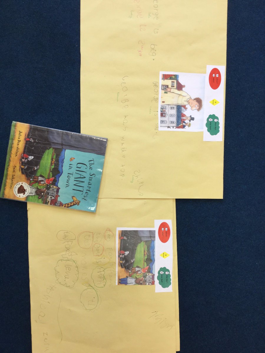 MissPaalanen's tweet photo. We have been reading and working with "The Smartest Giant in Town" #focusauthor #juliadonaldson @Centralprimary https://t.co/zMZpCXQBWK