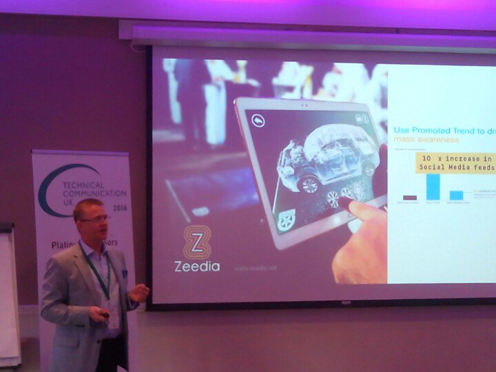 waelae's tweet photo. $80B by 2022 estimated investment in #augmentedreality - #AndrewHead at #tcuk16 #ARtechcomms https://t.co/PiyvC2wrRZ