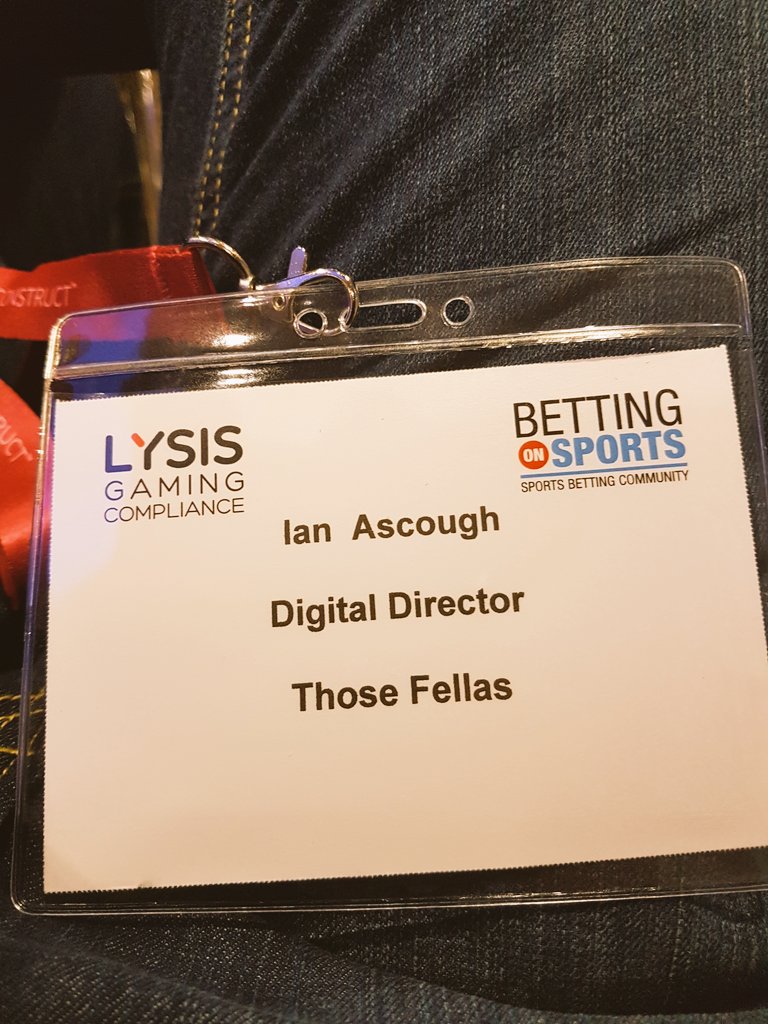 ThoseFellas's tweet photo. Thanks to @BodogUK for the invite to the inaugural #BettingInSports at @GrangeHotels 

#egaming2016 https://t.co/10EeC73TEK