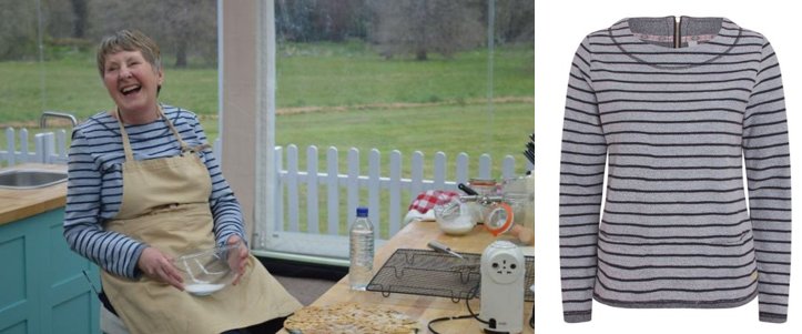 WeirdFishTweets's tweet photo. Good to see Val sporting one of our Mendota tops on #GBBO2016 last night! #WFSpotted https://t.co/TSd9sYKbl5
