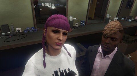 AlexaGTAV's tweet photo. Colour and style change, long overdue. 💇🏻✌️🏻 #bobmulet #gtav #gtao #gtavonline https://t.co/d7GrvqyLEk