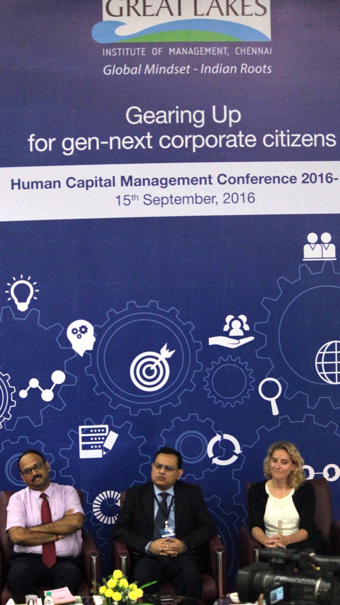 GreatLakes_MBA's tweet photo. Panel Discussion on "Talent Management: - Staying in-tune with the changing times"
#GLHCMC2016 https://t.co/29cfXqnzoA