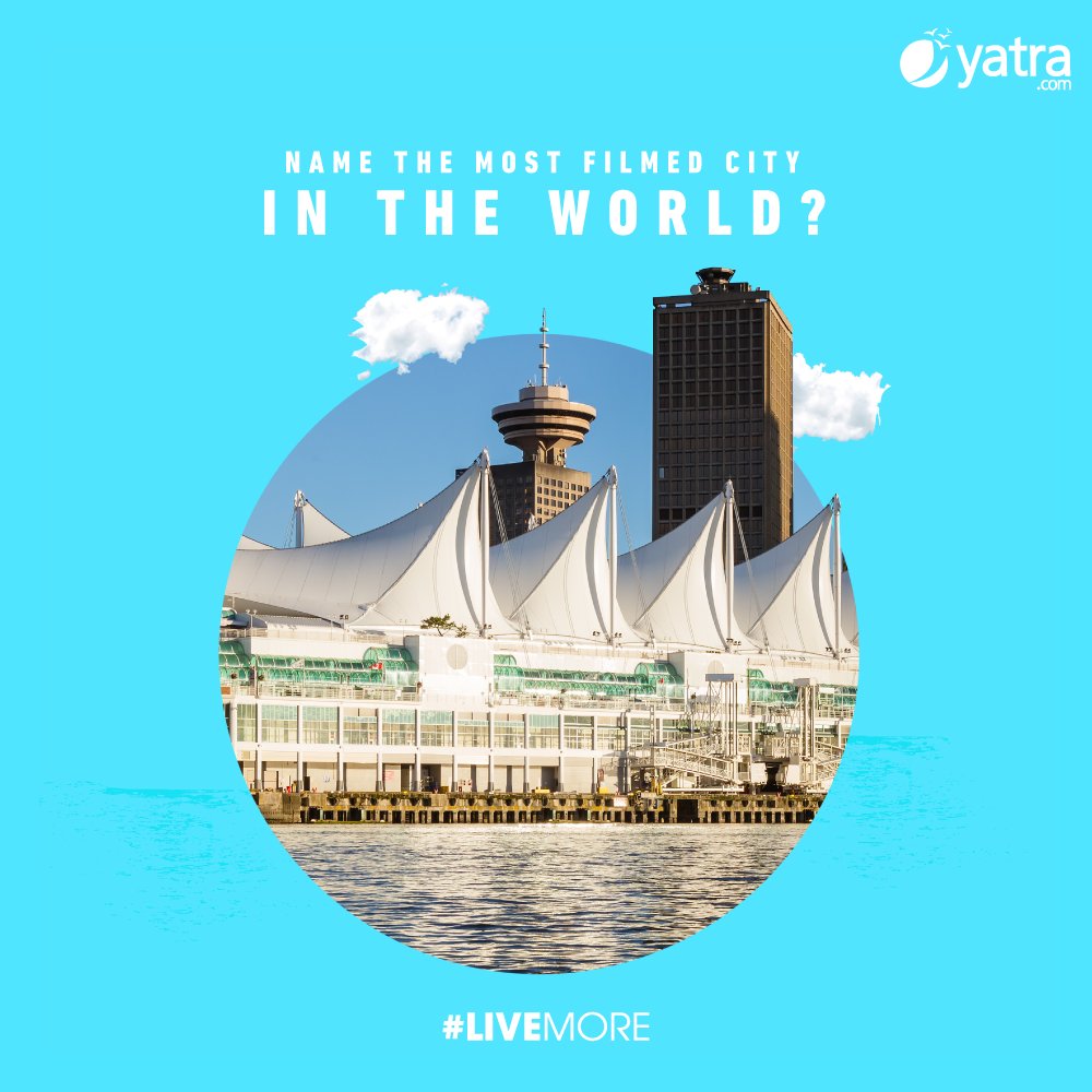 YatraOfficial's tweet photo. Can you name this Canadian city?
Hint โ Deadpool was also shot in this city. #Travelopedia https://t.co/BcOdv3d1GS