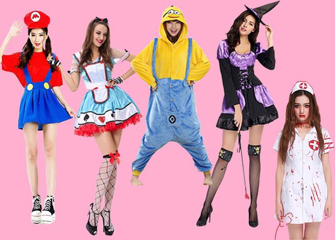 furyu_puri's tweet photo. 今年のハロウィンは何着る〜？🎃🕸
【誰でも応募OK✌️】どどーんと30名にハロウィンコスプレ当たる👻💕好きなコス選べるよん✨
毎年人気のアリスにする？おちゃめにミニオン？話題のマリオ？
https://t.co/aAxH6bZ5xo https://t.co/XED4Dif7q7