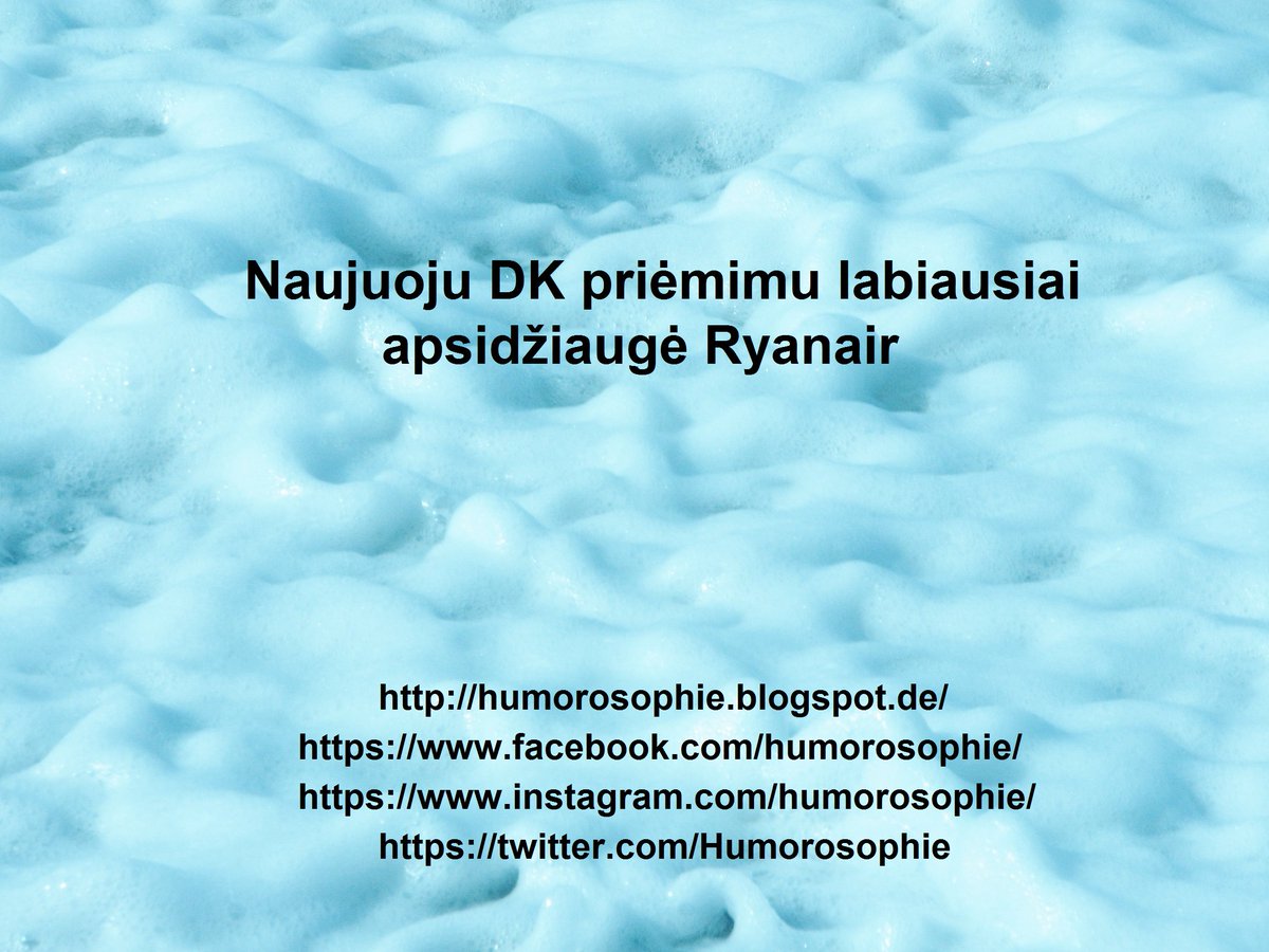 Humorosophie's tweet photo. #dk #darbokodeksas #humoras #juokinga #anekdotas #juokelis #bairis #ironija #Lietuva #Seimas #Ryanair #juokingi https://t.co/ESdTnSYEA0