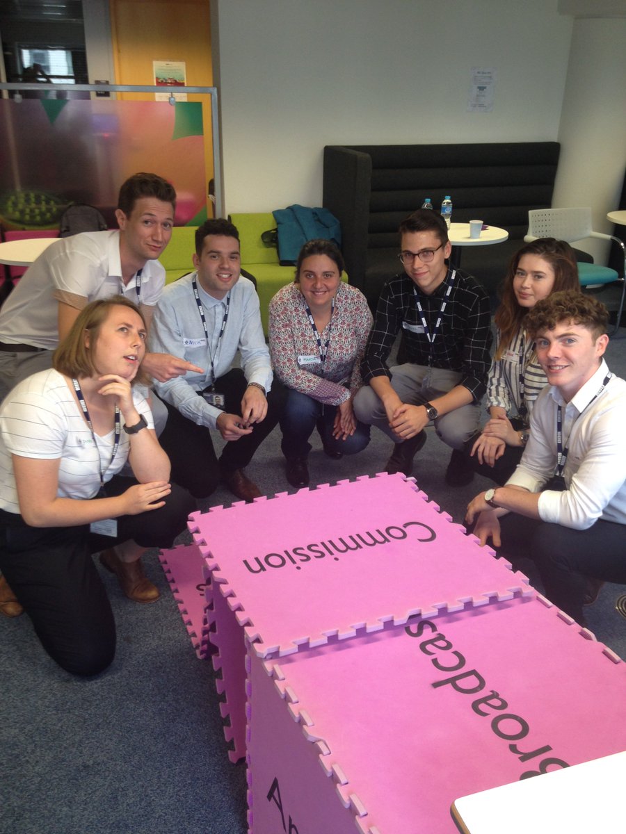 BBCGetIn's tweet photo. Trainees & Apprentices working hard to create new programmes! #FirstWeekAtWork #BBCGetIn https://t.co/y9ZqW4q9F2