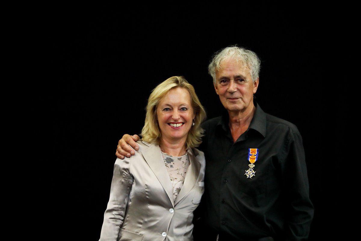 Bafloon's tweet photo. Toer van Schayk promoted to Officer in the Order of Orange-Nassau last night @Dutch Masters premiere #ballet #legend https://t.co/zPeP17NXpP
