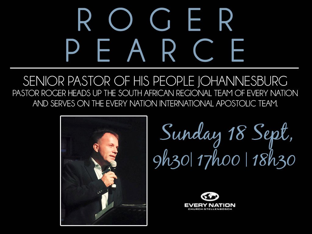 enstb's tweet photo. Roger Pearce is speaking further on how to engage our society &amp; culture. Join us this Sunday, 9h30 | 17h00 | 18h30. https://t.co/LfdPLOLnZk