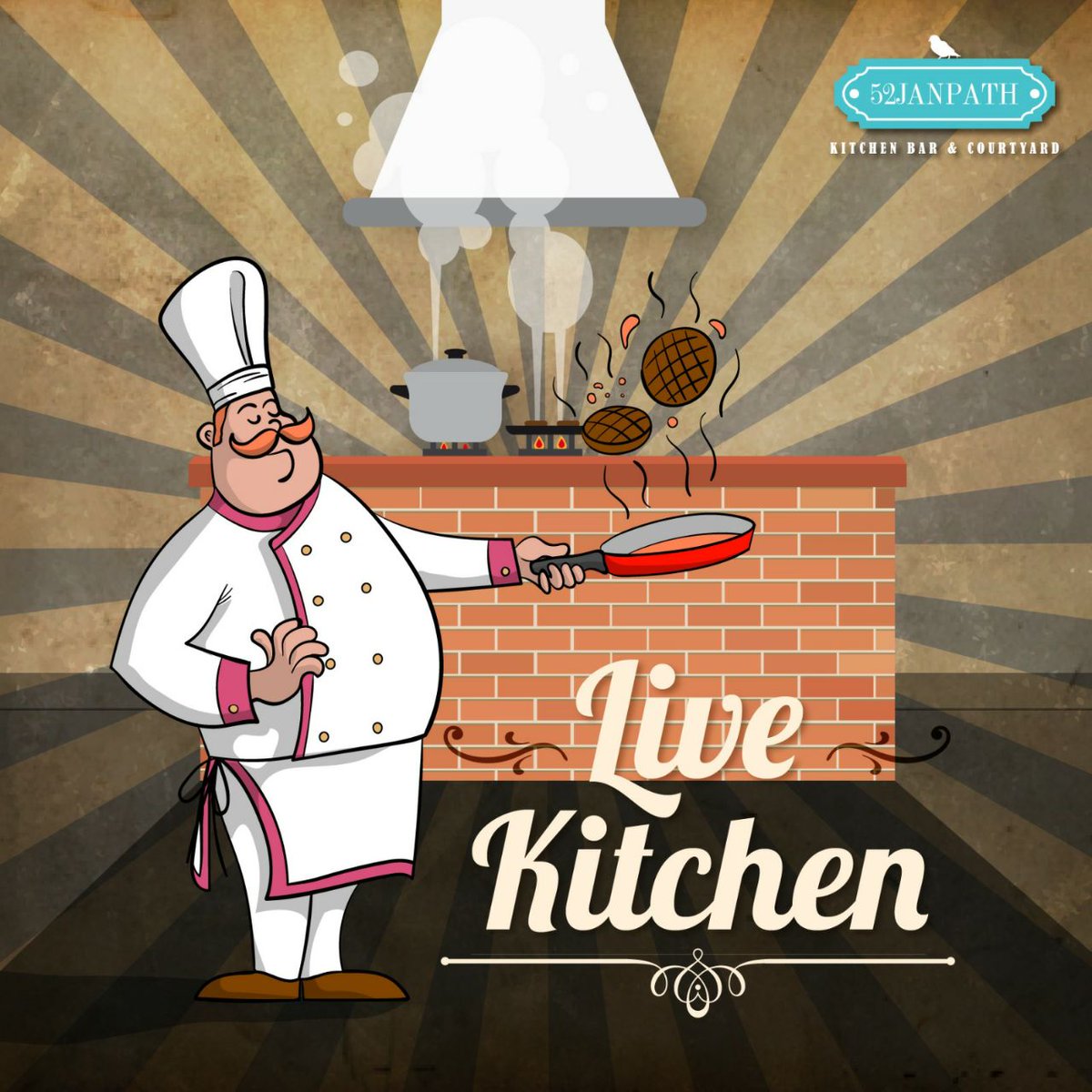 52Janpath's tweet photo. Get a sneak peak of our kitchen ,  recipes  and the SECRET INGREDIENT ;) https://t.co/M61gd7ZYuO