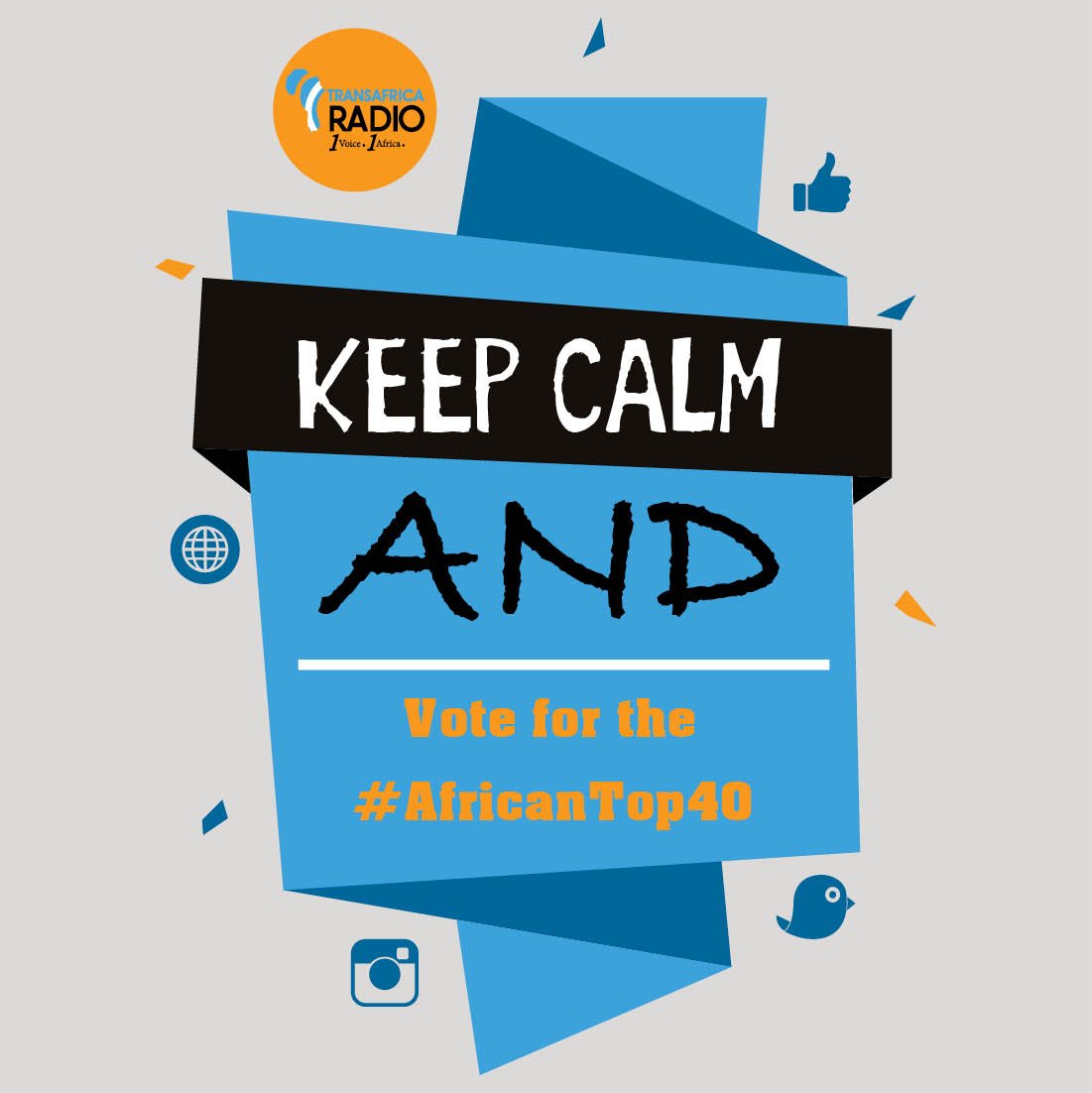 TransAfrica872's tweet photo. Over 6K votes have been cast thus far on #AfricanTop40 Visit https://t.co/UrvwFlPBpd &amp; vote for your favourite tune! https://t.co/FBZn7lvJ25