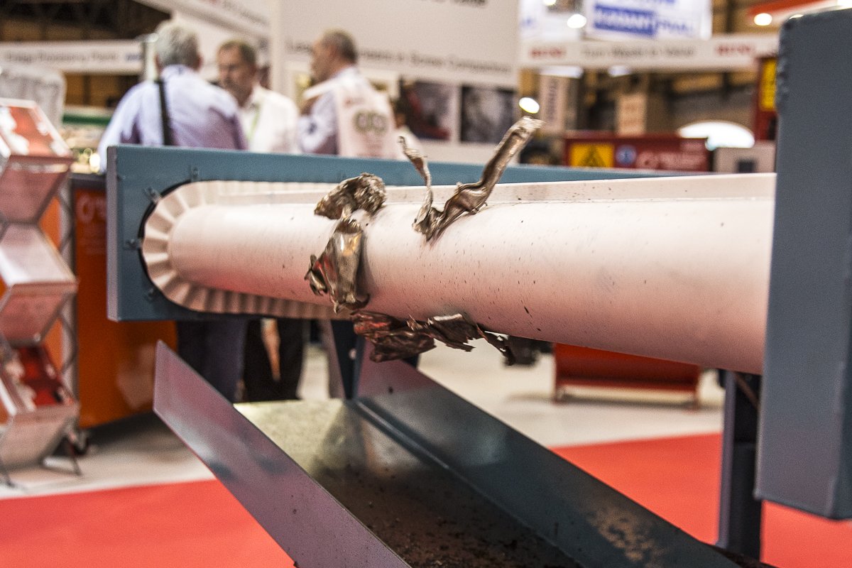 See the magic of the #stainlesssteel separation on stand 5R81 at #RWM16 #RWM2016 @RWM_with_CIWM #recycling