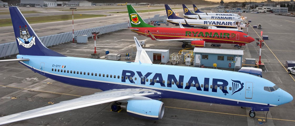 Ryanair's tweet photo. Call it! Who's going to win on Sunday? RT for #Mayo @Irelandwest or Like for #Dublin @DublinAirport #DubMayo #GAA https://t.co/lzM1YsyVuB