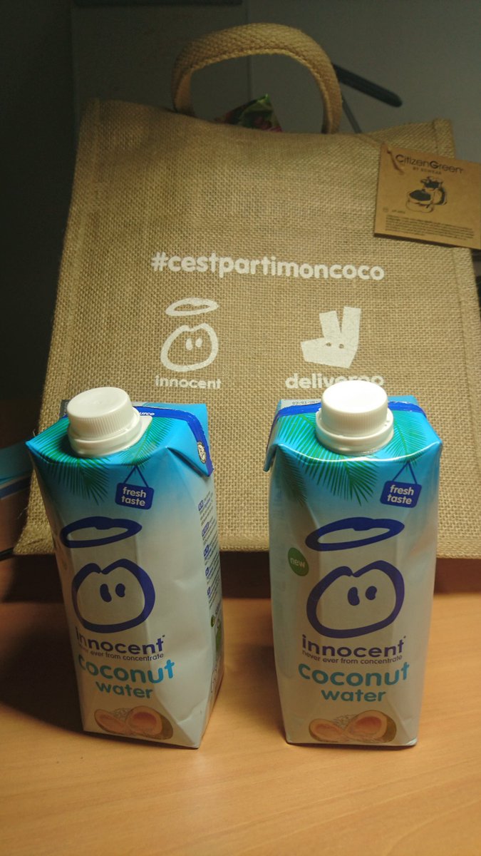 iMagico75's tweet photo. Je ferme les yeux, bois 1 gorgée, je suis à Bali #cestpartimoncoco Merci @innocent_Fr &amp; @Deliveroo_FR https://t.co/yMcKQpk5Rd