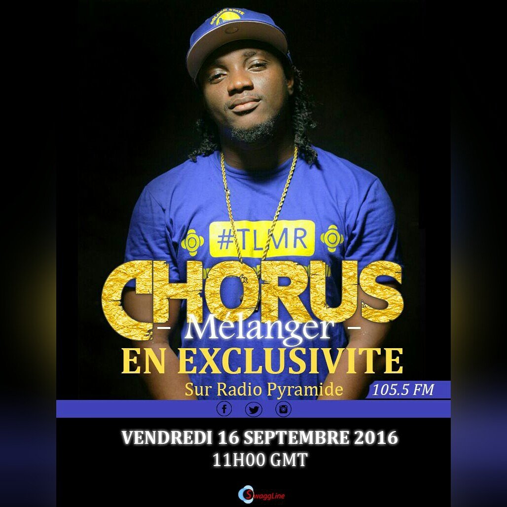 ChorusMelo's tweet photo. Slt à tous.retrouvez mw ce vend 16 sept 2016 sur pyramide fm pour un bon #mélange #LssZone #TLMR @basiluxor https://t.co/DMhsbPPAdA