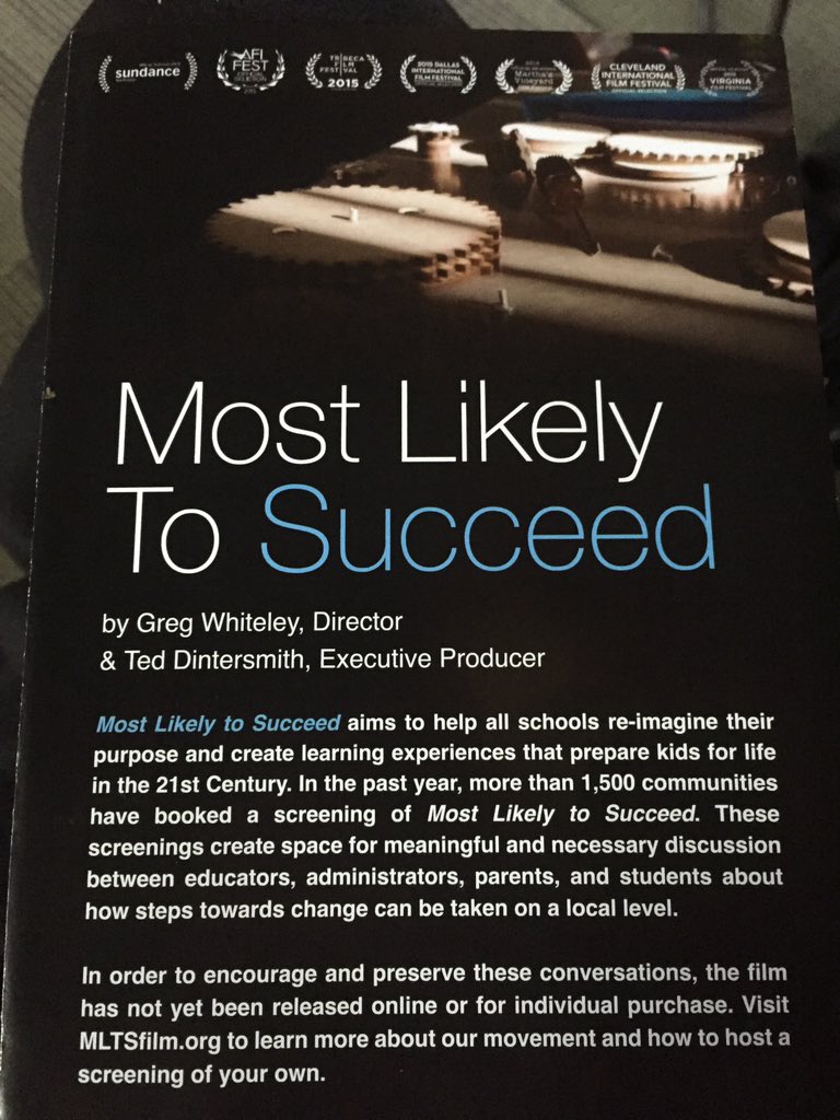 If we teach today’s students as we taught yesterday’s, we rob them of tomorrow. #lsalearn