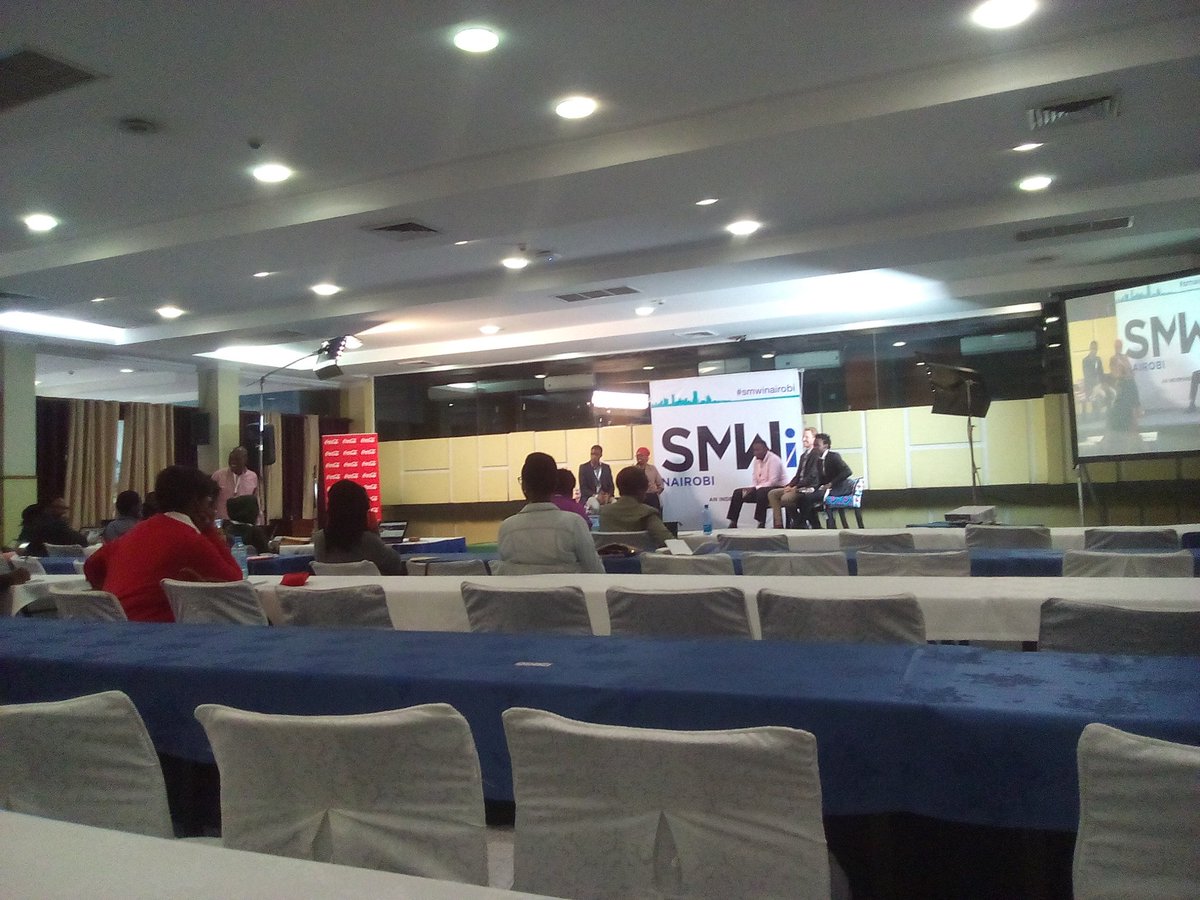 EstherMbatha's tweet photo. #smwinairobi
#SMWiMusic
#CokeStudioAfrica
Getting interesting in here. https://t.co/1bXcw9LozB