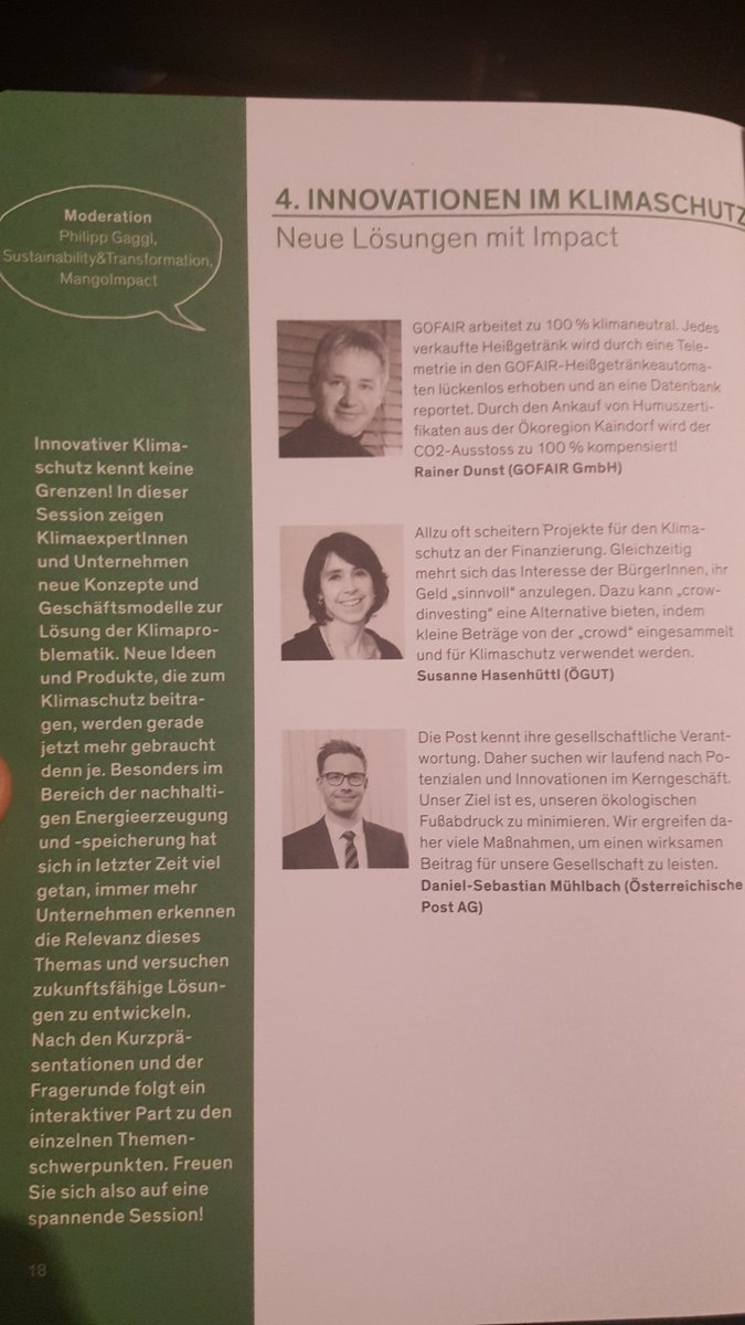 PhilippGaggl's tweet photo. #CSRTAG2016 Freue mich auf die Diskussion zu Innovationen im Klimaschutz heute am CSR Tag. https://t.co/cO53lEf9Pz