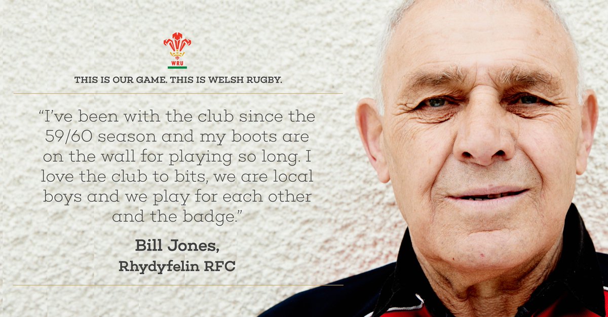 It's not just 80 minutes...its a lifetime. #thisourgame #thisiswelshrugby