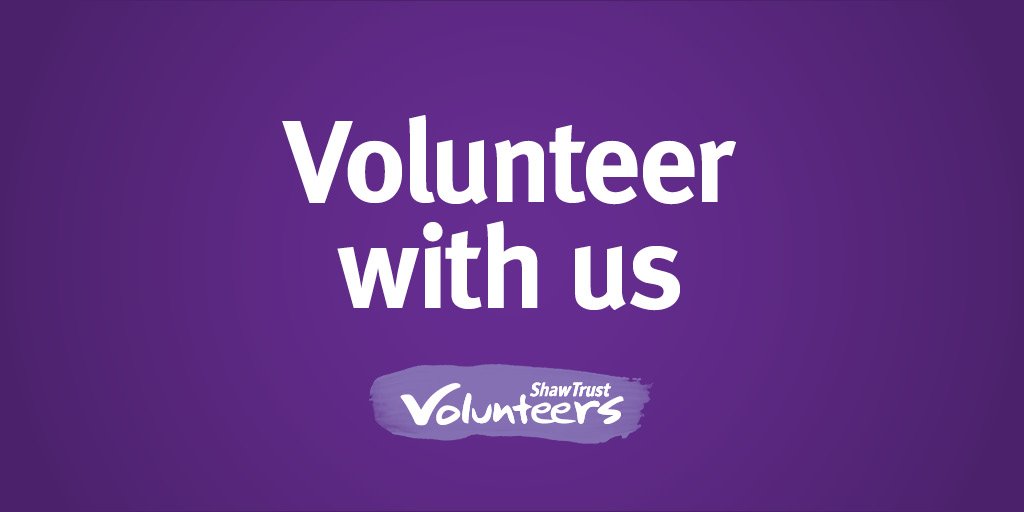 ShawTrust's tweet photo. Did you know you can volunteer with us and work towards an NVQ? Email volunteers@shaw-trust.org.uk for more info https://t.co/00FQj7LOPY