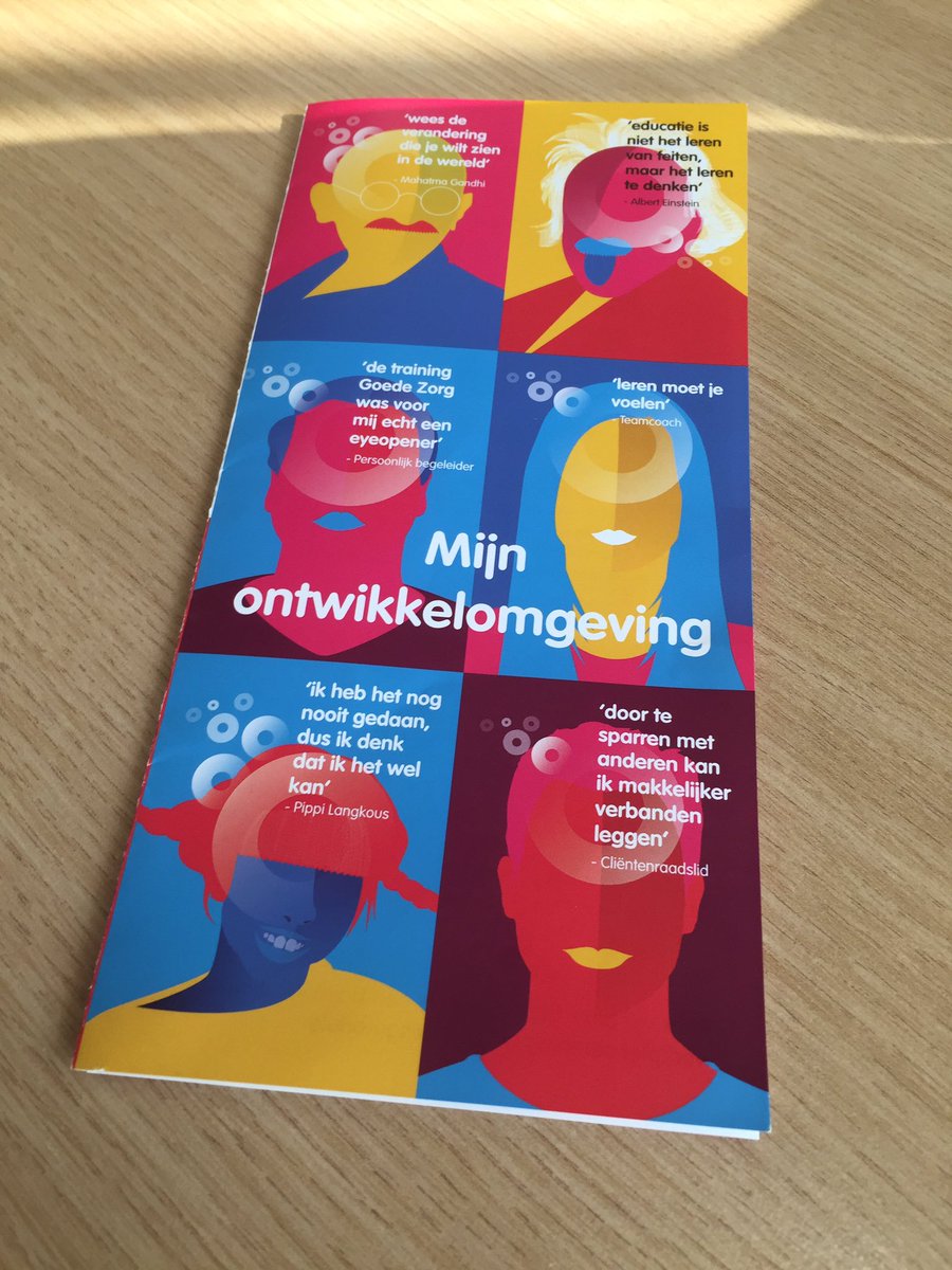 Wat een gave flyer van de lancering van de ontwikkelomgeving van klant #kwintes #inspirerend #lms #ontwikkelen