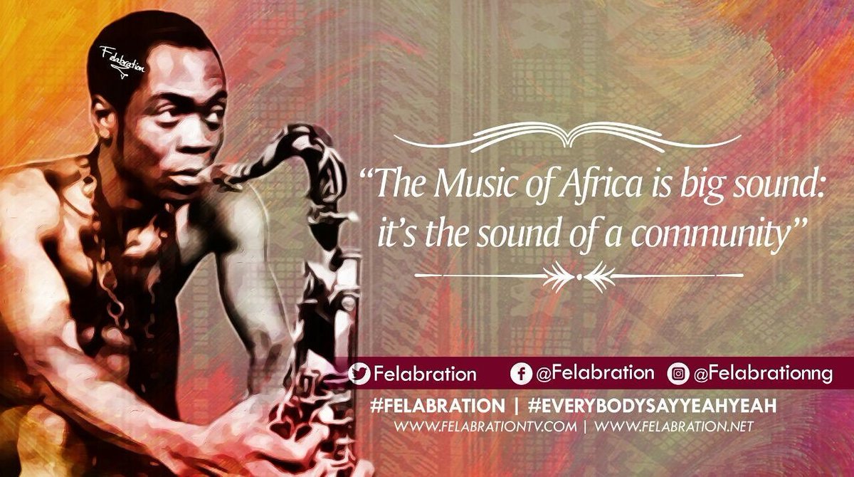 FelabrationNG's tweet image. Word's from the great one himself."AbamiEda " Felabration2016 count down.  Everybody say Yeah Yeah #Felabration2016
