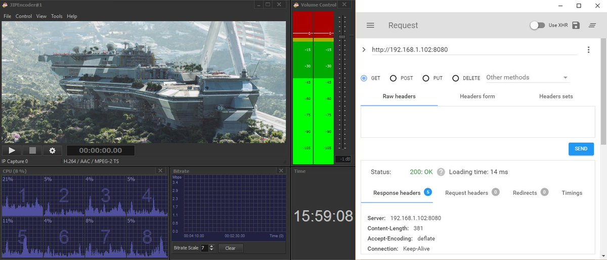 jongate_media's tweet photo. REST API implemented in JPlayout, JIPEncoder &amp;JCapture
https://t.co/PZ0YyBXaPn
#playout, #capture, #IPstreaming https://t.co/7kDoLFIkw4
