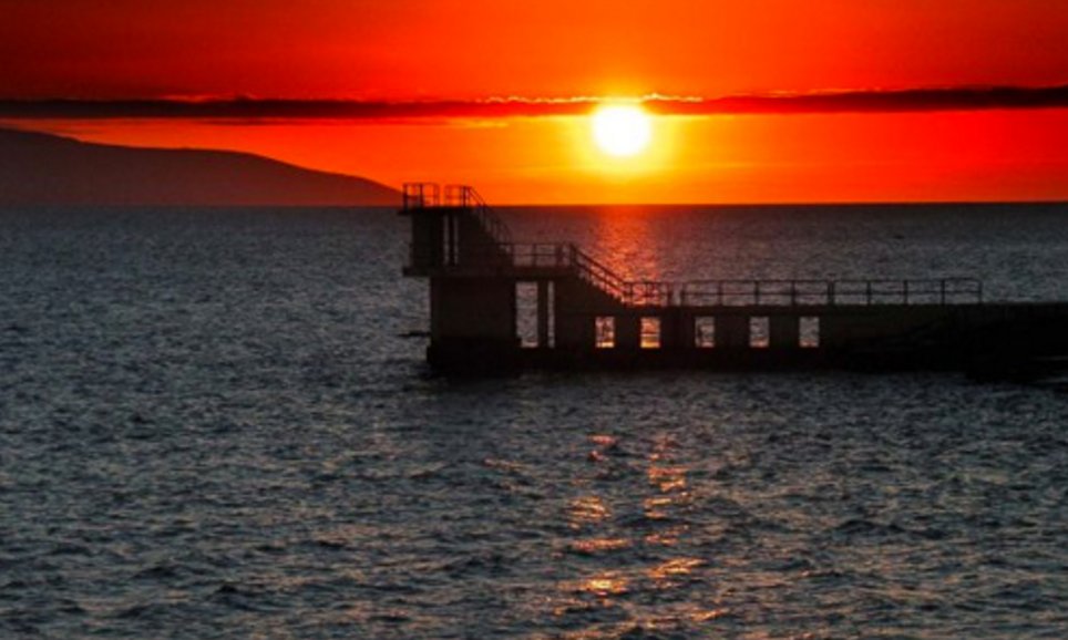 galway2020's tweet photo. Celebrate the Rite of Passage @ Blackrock diving tower with themed ‘dives’ for #CultureNight https://t.co/Bi8W318fHt https://t.co/lnJsu1C5KK