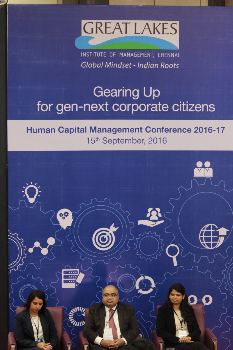 GreatLakes_MBA's tweet photo. Panel discussion on "HR Role in building the Leadership Pipeline" #GLHCMC2016 https://t.co/RAmwte4mHu
