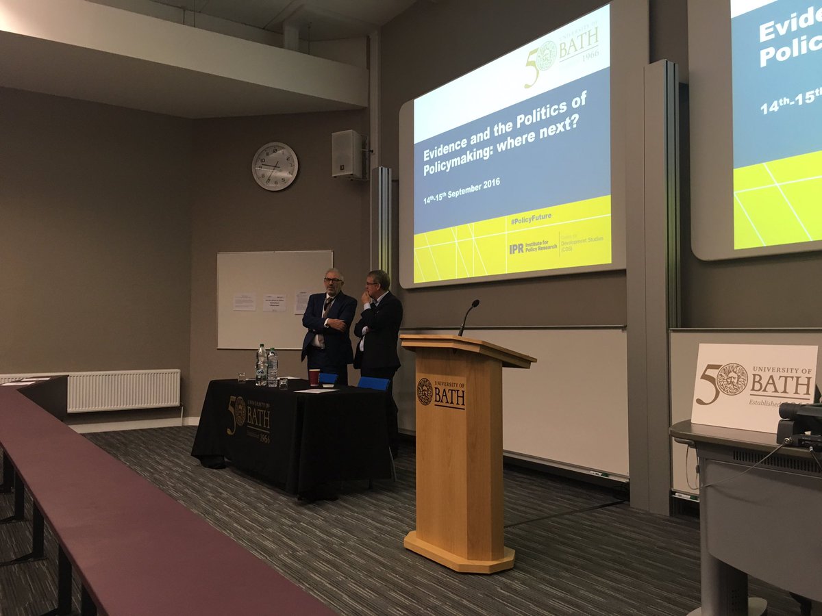 UniofBathIPR's tweet image. .@IPR_NickP and @SirBobKerslake ready to open the second day of #policyfuture