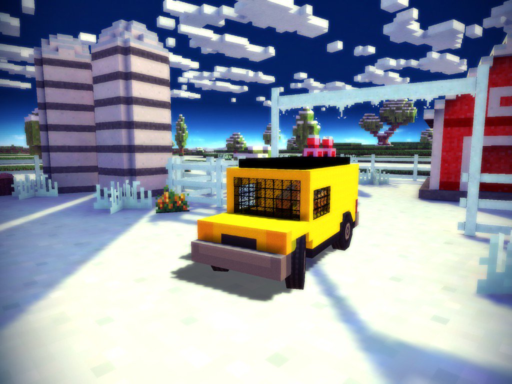 MusaedMC's tweet photo. I built this car myself with #BlockyRoads ! https://t.co/MM1hi5RQyE https://t.co/TqkfO5IHgS