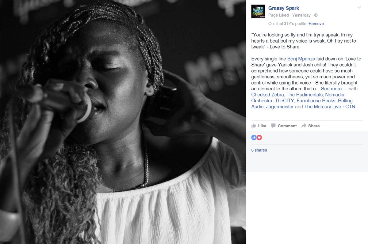 .<a href="/GrassySpark/">GRASSY SPARK</a> y'all are too kind! Citizens, this is going to be a gig of note. Be there. :) bit.ly/2bWL0mF