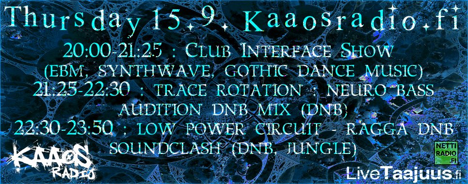 djfromnorth's tweet photo. #DnB #NeuroFunk online radio mix on air today GMT/UTC 18:25 https://t.co/O0U4JMjBwx (21:25 Finland) @kaaosradio https://t.co/PRFnTKduR7
