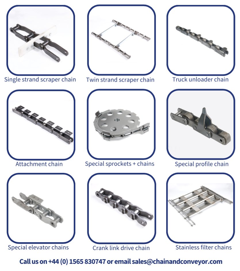 Whatever your recycling &amp; waste conveyor chain requirements we meet them #tried&amp;trusted #rwm2016 Stand 5R91.