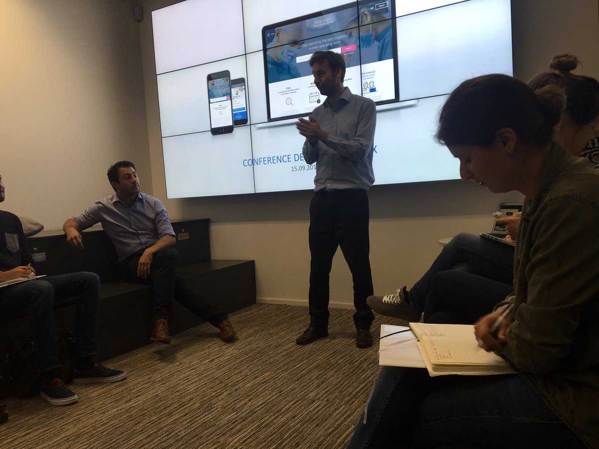 BodyLanguage_FR's tweet photo. #Invivox Lancement officiel du site en V1 ! Conférence de presse #VillageByCA #StartUp #Chirurgie https://t.co/d377JN7soB