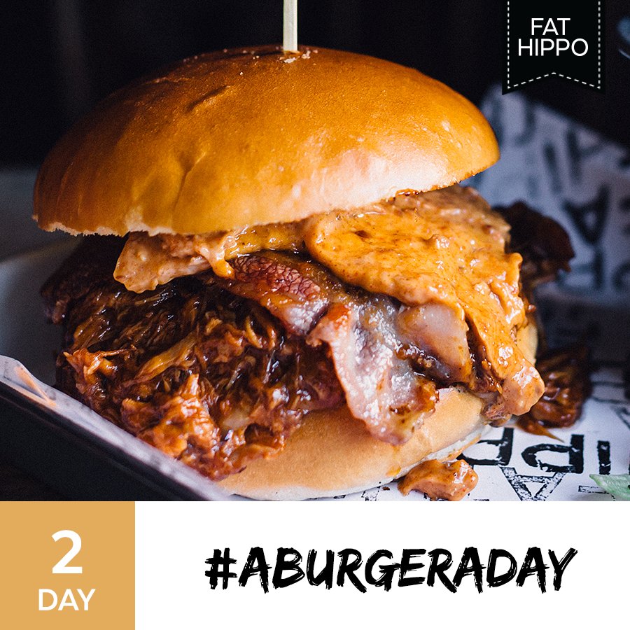 Comp Day 2!
RT to enter &amp; tweet us, using #ABurgerADay, telling us your fave burger you wanna win! 🍔🏆
Winner at 6pm!