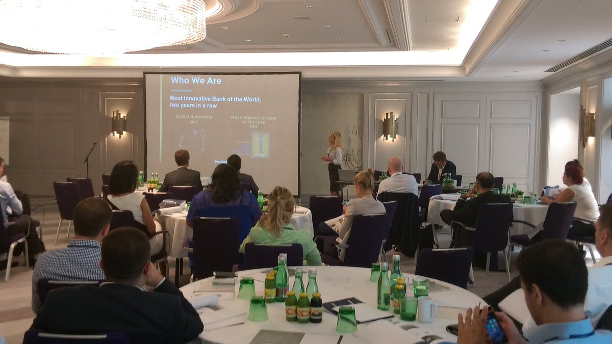 AllanLloyds's tweet photo. 2. day of #productdevbanking started with inspirational speech from Peri Ozdemir. #DenizBank #Innovation #Digital https://t.co/drpldB04Ge