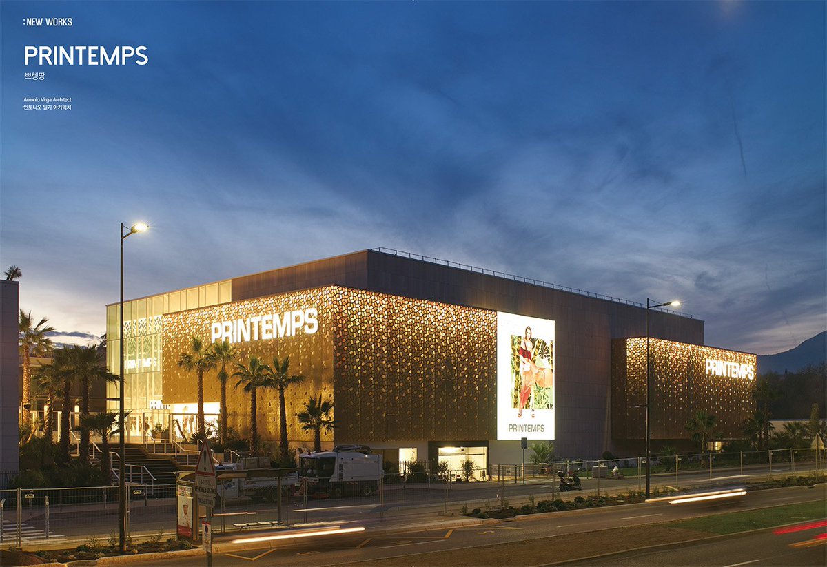 avirgaarchitect's tweet photo. @Printemps department store in Cagnes s/Mer is in #archiworld #korea photos by @julienlanoo https://t.co/AqVz8bDzx0 https://t.co/tkAG8B5duh