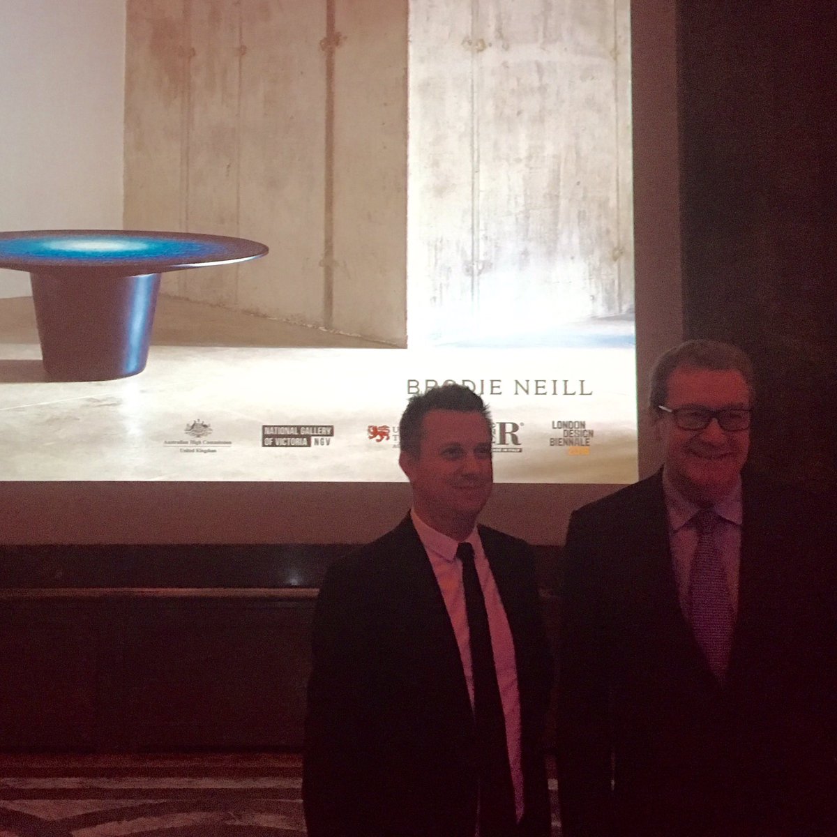 brodieneill's tweet photo. Thanks for last nights reception celebrating 🇦🇺 design @AusHCUK @londonbiennale @NGVMelbourne @AusHouseLondon https://t.co/WF2A6AICMZ