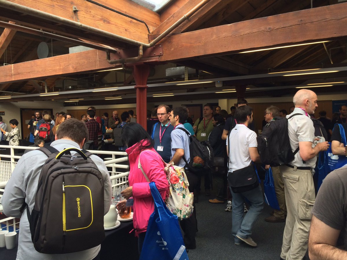 pr_chambers's tweet photo. Great turnout and networking this morning at #RSE16 https://t.co/MImQfgwIcn
