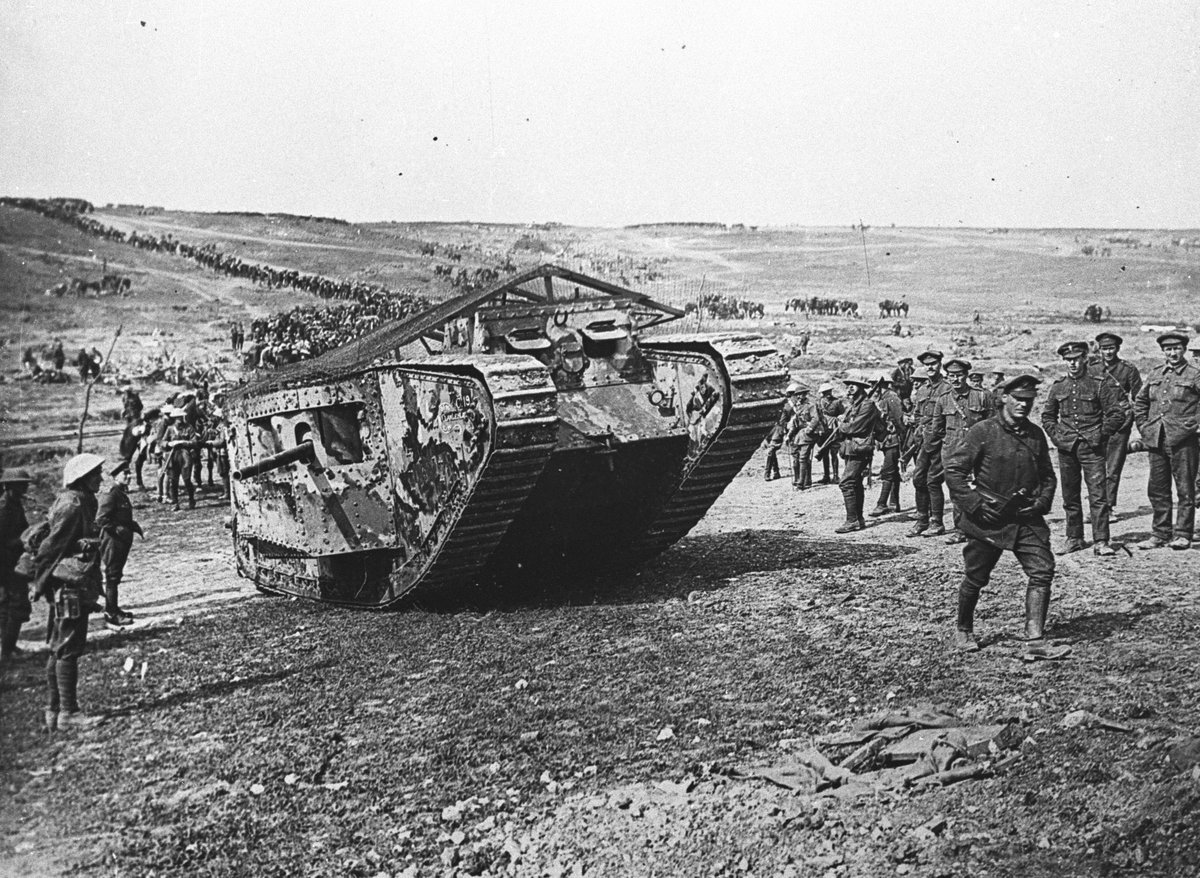 BAESystemsplc's tweet photo. 100 years since world’s first tanks entered combat. We celebrate British engineering history https://t.co/mOlXuB3EMX https://t.co/LFAdmcvklN